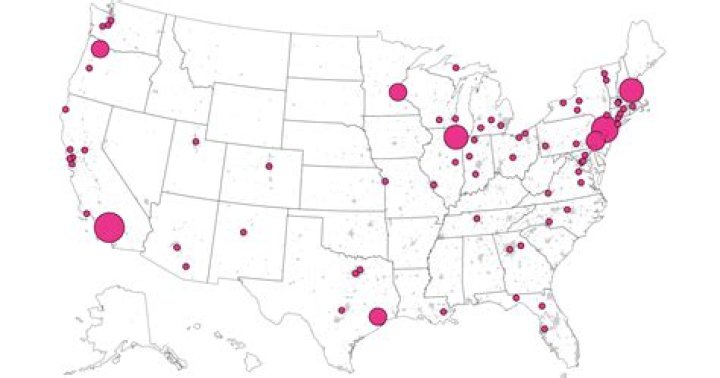 Map Where ProPalestinian College Protests Are Happening Across US