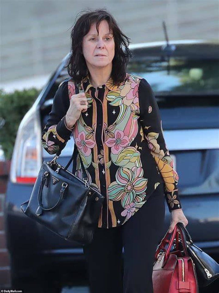 Mavis Leno, 76, seen visiting husband Jay Leno, 72, who suffered