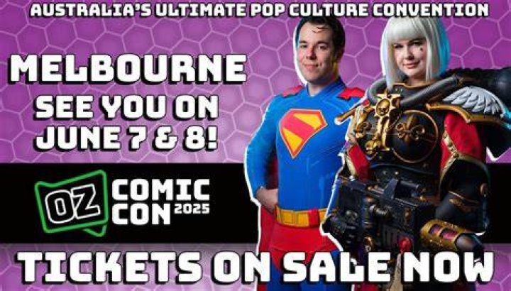 Oz ComicCon Melbourne (Jun 2024), Melbourne Australia Trade Show