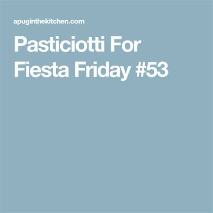 Pasticiotti For Fiesta Friday 53 Italian pastries, Italian recipes